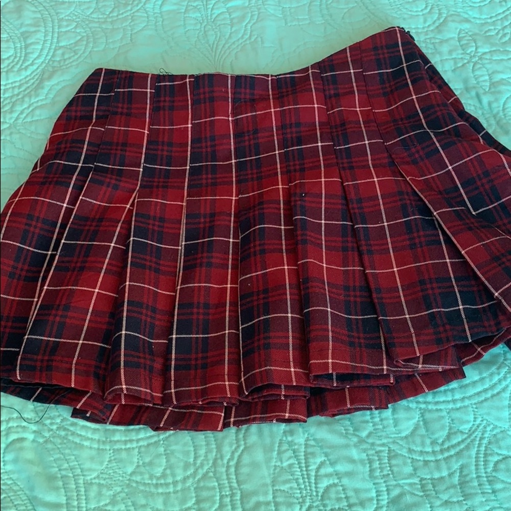 Plaid skirt